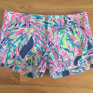 lilly pulitzer size 2 shorts